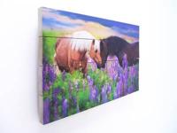 Foto op steigerhout 30x30 cm