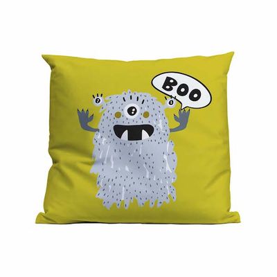 Kussen Cute Monster BOO 50x50cm. Outdoor Complete set