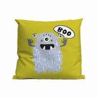 Kussen Cute Monster BOO 50x50cm. Outdoor Complete set - thumbnail