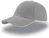 Atlantis AT610 Liberty Sandwich Cap - Light-Grey/White - One Size