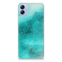 Smartphone hoesje Samsung Galaxy A04e Painting Blue
