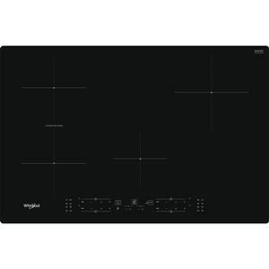Whirlpool WB B4877 NE Zwart Ingebouwd 77 cm Inductiekookplaat zones 4 zone(s)