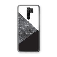 Combinatie marmer: Xiaomi Redmi 9 Transparant Hoesje