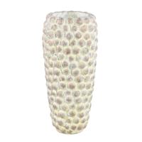 PTMD bloempot ruis hoog m crème 45 cm | 2 stuks