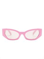 Dolce & Gabbana Eyewear lunettes de soleil à monture papillon - Rose