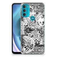 Silicone Back Case Motorola Moto G71 5G Skulls Angel - thumbnail