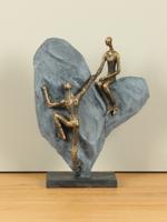 Samen Sterker, decoratie bronslook, 31 cm