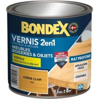 Lichte eikenhouten lak, mat - BONDEX - 0,5 L