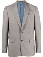 Paul Smith blazer en laine à carreaux - Marron