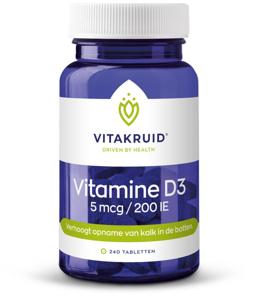 Vitakruid Vitamine D3 5 mcg / 200 IE