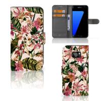 Samsung Galaxy S7 Edge Hoesje Flowers