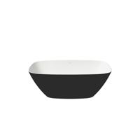 Vrijstaand Ligbad Zydra Arenal 150x72 cm Negro