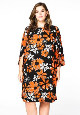 Yoek Jurk BELLA | Zwart | Maat 50/52