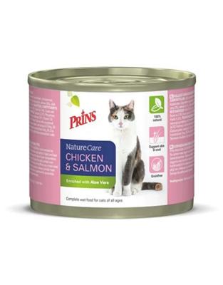 Prins Prins Naturecare Cat 200g Kattenvoer Kip&Zalm