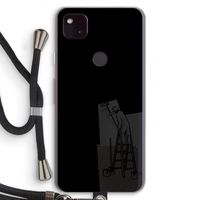 Musketon Painter: Pixel 4a 5G Transparant Hoesje met koord