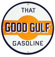 That Good Gulf Emaille Bord 12" / 30 cm - thumbnail