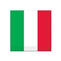 48x Italie thema servetten 33 x 33 cm, papieren wegwerp servetje - thumbnail