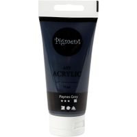 Creativ Company Pigment art acrylverf paynes grijs, 75ml