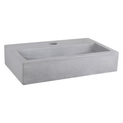 Differnz Flat fontein beton - 38 x 24 x 8 cm - lichtgrijs