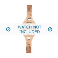 Horlogeband Armani AR7362 Roestvrij staal (RVS) Rosé 4mm