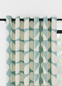 Orla Kiely - Ringgordijn - Jumbo Solid Stem Duckegg