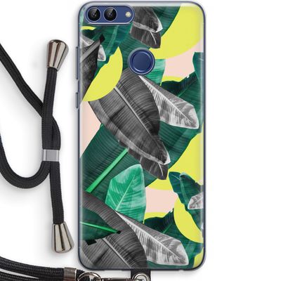 Fantasie jungle: Huawei P Smart (2018) Transparant Hoesje met koord