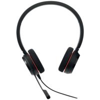 Jabra Evolve 20 Headset Bedraad Hoofdband Kantoor/callcenter USB Type-A Zwart