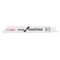 Bosch Accessories 2608656320 Reciprozaagblad S 922 HF, Flexible for Wood and Metal, verpakking van 100 stuks, 150 mm 100 stuk(s)