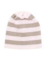 Little Bear bonnet à rayures - Rose