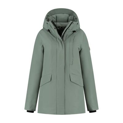 Travelin&apos; - Parka - Groen - Maat