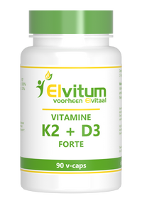 Elvitum Vitamine K2 D3 Forte Vegicaps