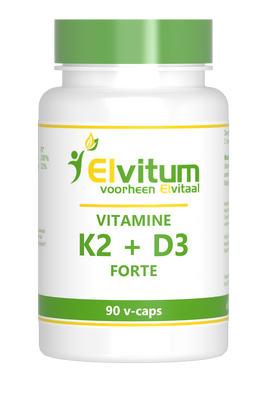 Elvitum Vitamine K2 D3 Forte Vegicaps