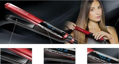 Remington S9600 haarstyler Stijltang Warm Rood 3 m