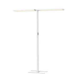 SLV Led kantoor vloerlampWorklight Pro wit - dubbel - 1007466