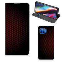 Motorola Moto G 5G Plus | Hoesje met Magneet | Geruit Rood Motorola Moto G 5G Plus | Hoesje met Magneet | Geruit Rood