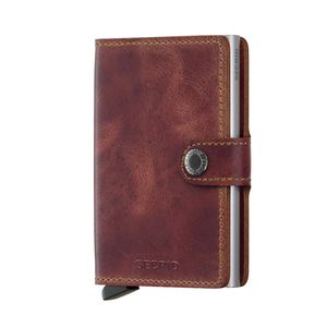 Secrid Mini Wallet Portemonnee Vintage Brown