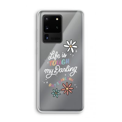 Tough Life: Samsung Galaxy S20 Ultra Transparant Hoesje