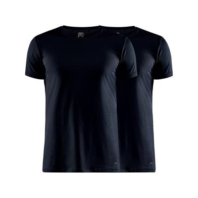 Craft Core Dry Multi T-Shirt 2-Pack heren zwart