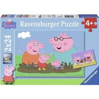 PEPPA PIG Puzzle Family Life 2x24 stks