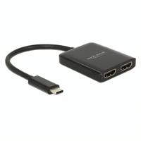USB C naar 2x HDMI omvormer