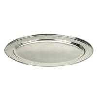 Excellent Houseware schaal ovaal 40x26 cm rvs