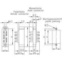 Telegärtner 100023251 Female connector 5 stuk(s)