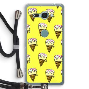 Isjes: Sony Xperia XZ2 Compact Transparant Hoesje met koord
