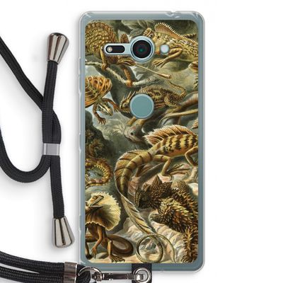 Haeckel Lacertilia: Sony Xperia XZ2 Compact Transparant Hoesje met koord
