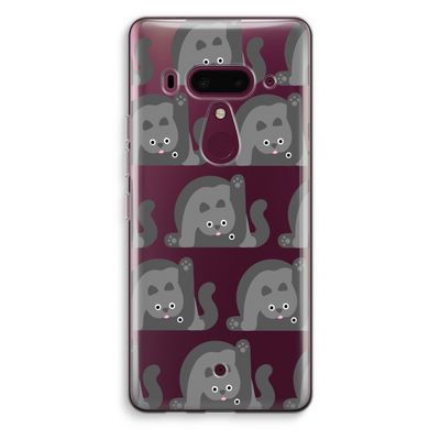 Cats: HTC U12+ Transparant Hoesje