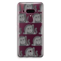 Cats: HTC U12+ Transparant Hoesje