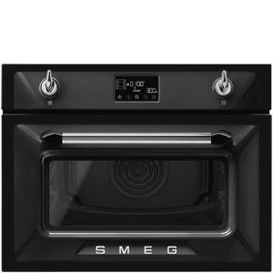 Smeg SO4902M1N Inbouw combimagnetrons Zwart