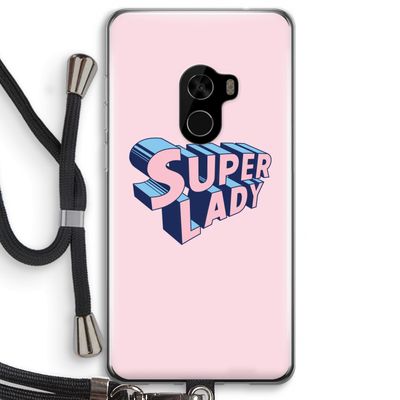 Superlady: Xiaomi Mi Mix 2 Transparant Hoesje met koord