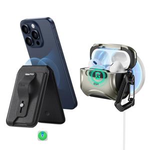 Cyber FlickLock Everyday-Carry Bundle for AirPods Pro (2023/2022/2019) - Titanium