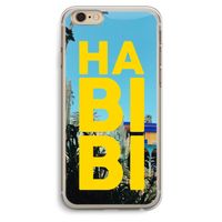 Habibi Majorelle : iPhone 6 Plus / 6S Plus Transparant Hoesje